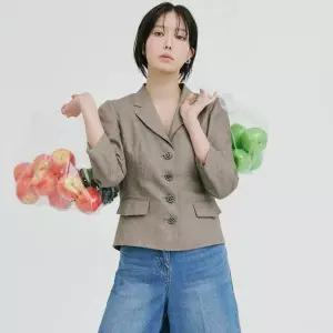 [하프클럽/베스띠벨리]베스띠벨리  25여름 마100  포켓 라인 싱글  자켓2134BR