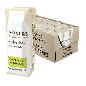 상하목장 유기농우유 125ml( 24입)