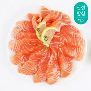 생연어 슬라이스 500g 2팩 (총 1kg)