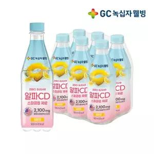 GC녹십자웰빙 알파CD스파클링 제로 6개입 1박스