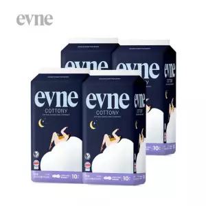 이브네 코트니 순면감촉 슈퍼롱 오버나이트 10매x4팩