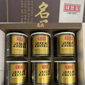 대천김 곱창김 캔김 30g 6캔 선물세트
