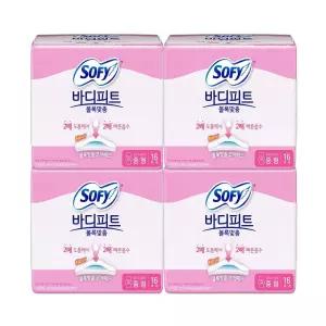 쏘피 바디피트 볼록맞춤 중형 16입X4개