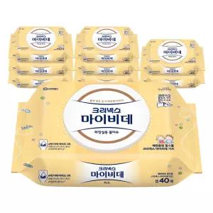 크리넥스 마이비데 키즈 캡40매 9팩