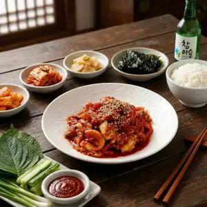 골뱅이 초무침 밀키트 350g 백골뱅이 무침 백고동 야채무침
