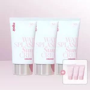에스쁘아 워터 스플래쉬 선크림 세라마이드 60ml(SPF50+) x 3개 / iuy