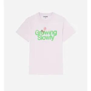[스타필드 수원] 가니 베이직 코튼 저지 GROWING SLOWLY 반팔 티셔츠 A1050191 868