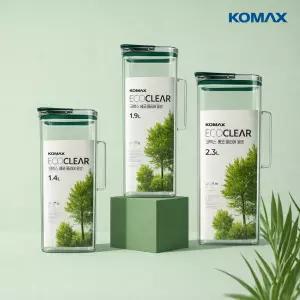 코멕스 에코클리어 친환경 물병 BPA FREE 국내안심생산 사이즈3종