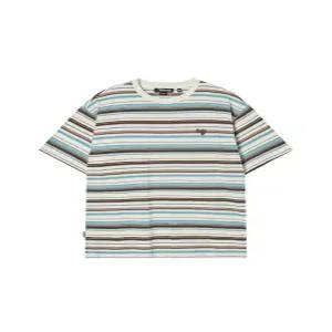 [스타필드 수원 원더플레이스] 골라 남녀공용 MULTI STRIPE T-SHIRT [4 COLOR]