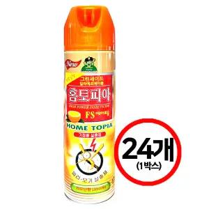 산도깨비 스프레이 모기약 / 홈토피아 에어로솔 리모닌향 400ml x 24개(1박스)