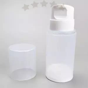 진공펌프 스킨케어 리필용기 150ml 투명 플라스틱 에어리스 화장수 보관통 위생적