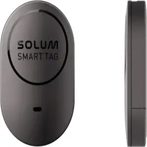 SOLUM 스마트 태그 2.4GHz 블루투스 키 파인더 템 로케이터 추적 장치(IP43 먼지 및 방수 기능만 지원) -
