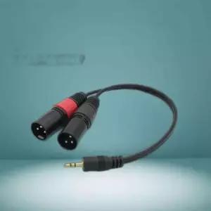 캐논 변환 Y 케이블 30cm XLR to 3.5mm 스테레오 M