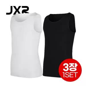 [3장-1세트/UV차단]JXR 발란스 스킨 사계절 라운드 민나시 남여 이너웨어-2종칼라