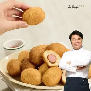 [옥주부키친]미니 찹쌀핫도그 630g 2팩