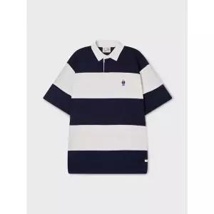 [후아유](김해점)Steve Colorblock Collar T-Shirt / WHHAG2421U