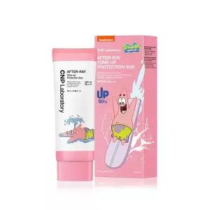수분보충 CNP 스폰지밥 SPLASH에디션 애프터레이 톤업 프로텍션 선 75ml 대용량
