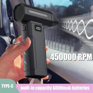 강력 송풍기 고속 미니 덕트 터보 제트 팬 450000 RPM 고성능 브러시리스 모터