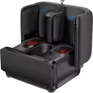 COMFIER 2 in 1 FSA 발 마사지기 HSA 시아츠 및 종아리 온열 무릎 보호 진동 을 위한 압박 엄마를 어버이날