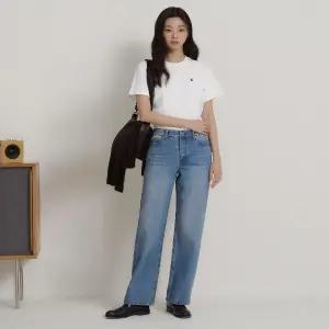 빈폴 레이디스 롱 스트레이트 데님 네이비 BF6121C70R C70R