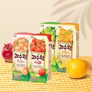 남양 과수원 과일주스 190ml 4종 24팩+24팩 골라담기!