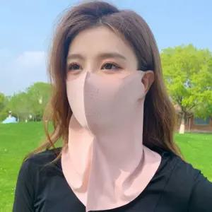 효과적인 자외선차단을 위한 3 아이스실크 넥페이스가드 골프 낚시 운전 등산 야외활동 마스크