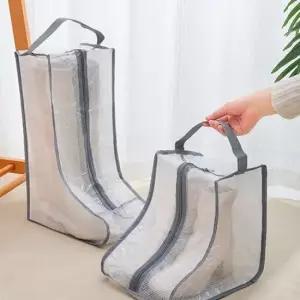 PVC 그물 부츠 보관 커버 신발 가방 부츠커버 부츠보관커버 부츠보관케이스 부츠파우치