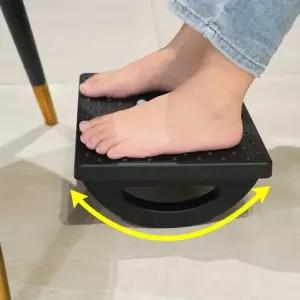 사무실 책상 지압 발받침대 스윙 풋스툴 발거치대 발받침대 발거치대 책상발받침대
