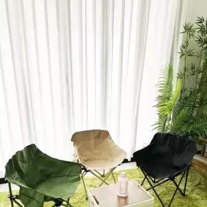 창조마켓)대형 휴대용 캠핑의자 캠핑체어 낚시의자 접이식캠핑의자 경량캠핑의자
