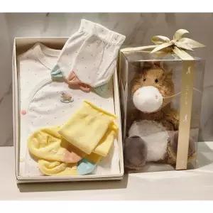 [에뜨와](센텀시티점)에뜨오 동키 인형(소)+토드배내바디수트3PCS(07T083491,07T017905)