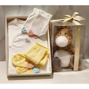 [에뜨와](대구신세계)에뜨오 동키 인형(소)+토드배내바디수트3PCS(07T083491,07T017905)