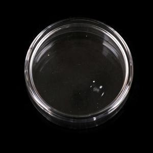 유리 재사용 가능 조직 페트리 배양 접시  화학 실험실용 커버 포함  1 PC