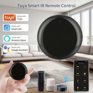 TUYA 와이파이 범용 IR 리모컨 스마트 홈 적외선 (TV  에어컨용) Alexa  Google Home 연동