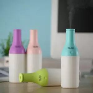사무실가습기 USB 초음파 미니 무드등 보틀 사무실 가습기 RD-10149