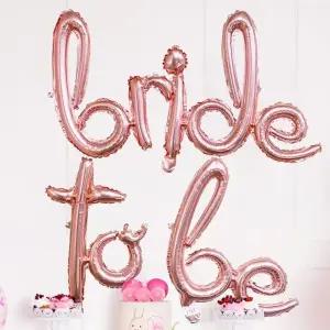 WL (PC) 호일풍선 BRIDE TO BE (흘림체)