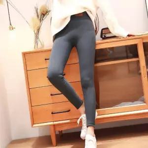 [룽스_62]라벨 패치 겨울 슬림 겨울쫄바지 편한 쫄바지 1P