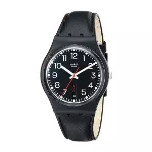 [스와치] GB750 RED SUNDAY 공용 가죽시계!