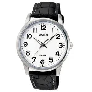 [카시오] 남성 가죽 손목 시계 MTP-1303L-7B!
