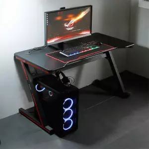 아트박스/텐스페이스 리프B PC 게이밍 컴퓨터 책상 1200 Z형 MD5170