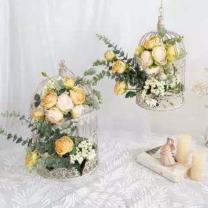 엔틱 새장 인테리어 결혼식 파티 웨딩 홈 장식 소품