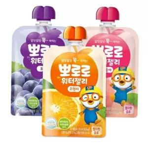 120ml 뽀로로 워터젤리 3종 골라담기