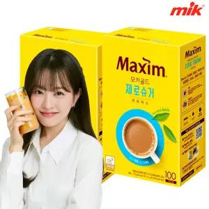 [10%중복쿠 폰] 맥심 모카골드 제로 슈거 커피믹스 100T X 2개