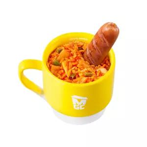 [메가MGC커피] 엠지씨네 통쏘시지 김볶밥