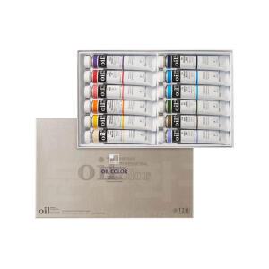 신한화구 유화물감 12색50ml B셋트