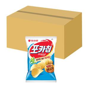 오리온 포카칩 오리지널 66g x 20개 (1박스) / 스낵 과자 간식