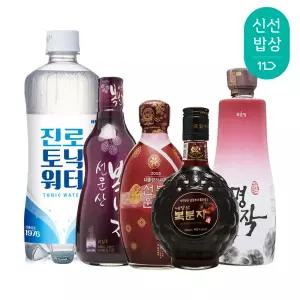 [품질보장]복분자기획세트/명작,내장산,흥진,선운/토닉600증정