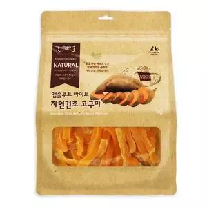 앱솔루트 바이트 자연건조 고구마 1kg 강아지 간식