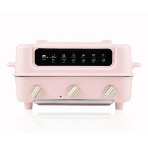 단미 오븐 멀티쿠커 전기그릴 DA-MEK03 핑크