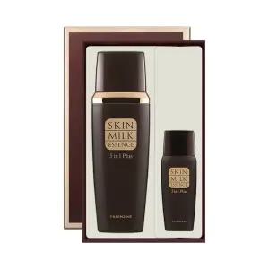 참존 스킨 밀크 에센스 5 in 1 플러스 세트 (150ml+35ml) 사계절 올인원 스킨케어 수분 보습