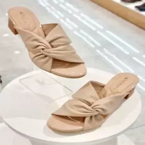 [미셸by탠디] 미셸 by 탠디 여성 슬리퍼 양가죽 4센치  123037BE